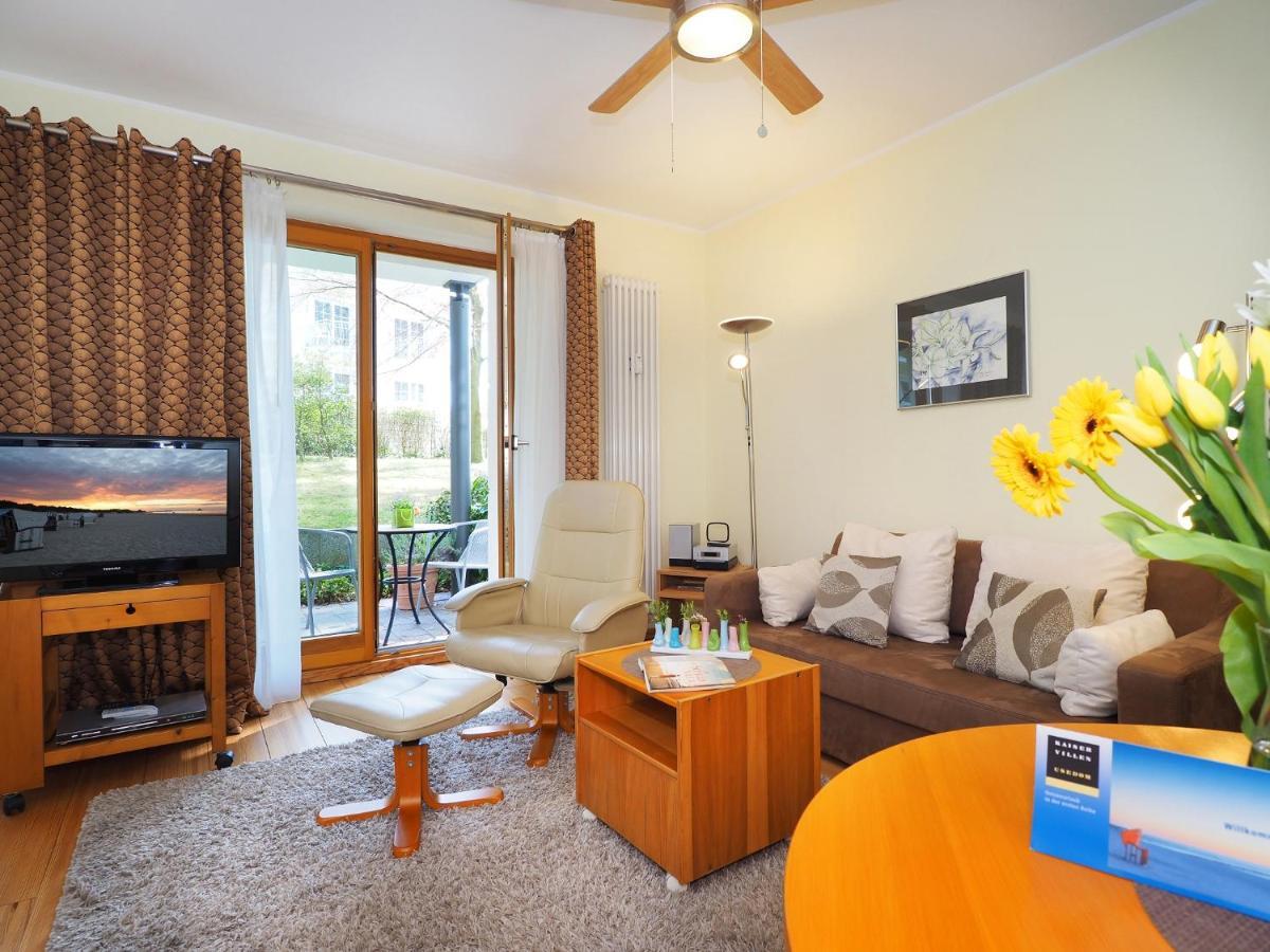 Kaiservillen Heringsdorf - 1-Raum-Ferienwohnung Mit Terrasse D103 Luaran gambar
